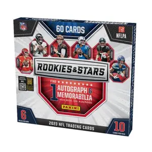 2023 Panini NFL Rookies & Stars Football Trading Card Longevity Mega Box Cards