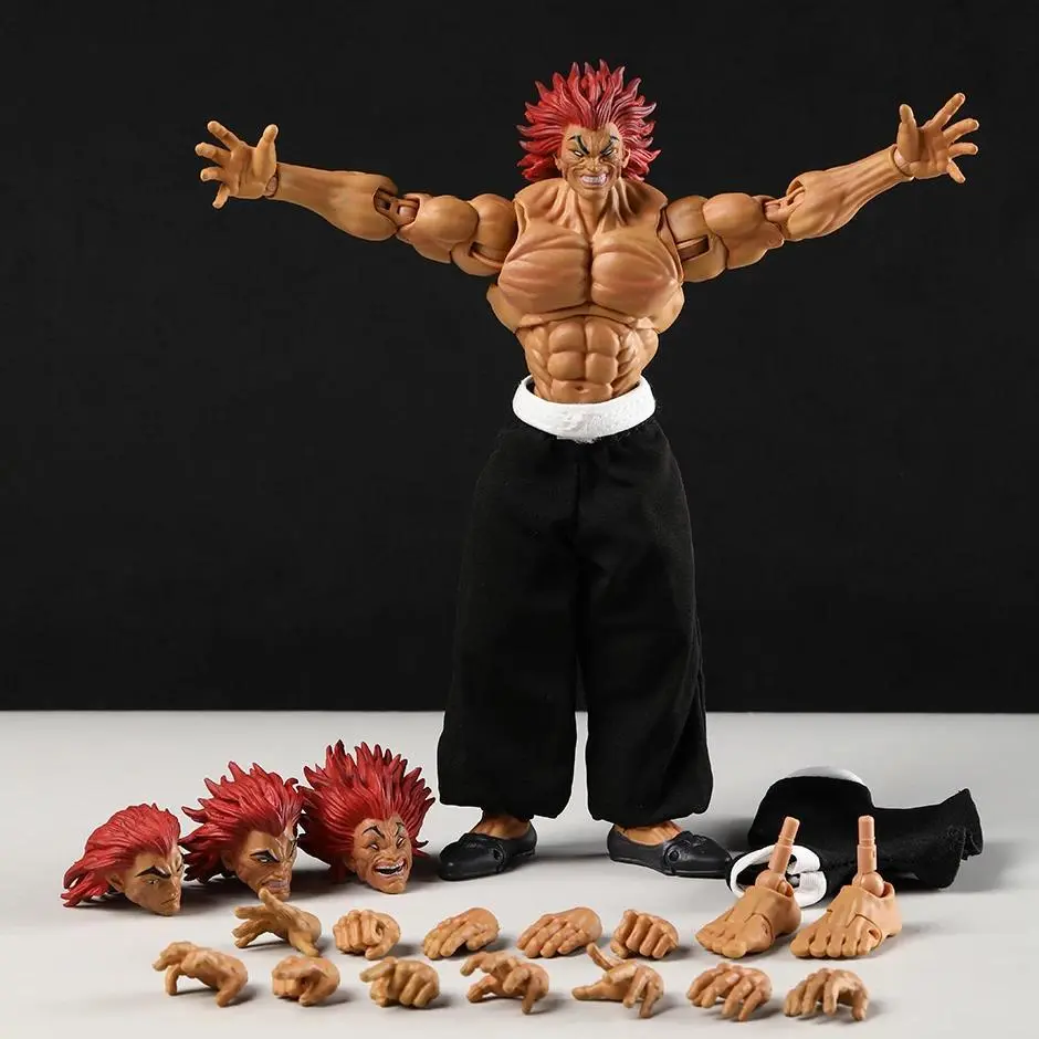 Free Shipping Storm Toys 1/12 Hanma Yujiro Collectible Action Figure, Home Decor Figurine for Collectors, Anime Statue Ornament, Figurines For Collectors