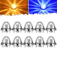 Amber/Blue Light-Clear Lense-10 Piece-No Bracket