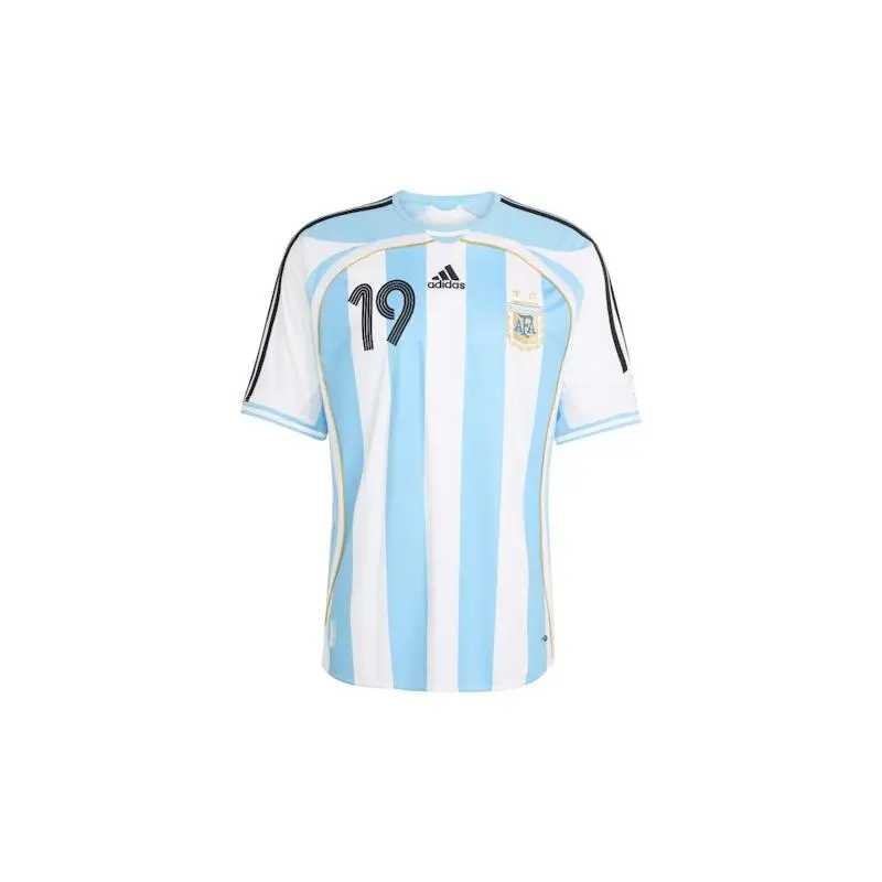adidas Men's Argentina Home 2006 Messi Jersey White/Clear Blue, from StockX
