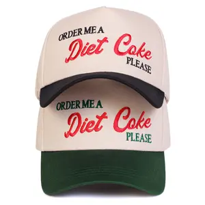 Unisex Letter Embroidered Patchwork Five-sided Baseball Cap Outdoor Adjustable Sunscreen Leisure Hat Spring Autumn Travel Tourism Beach Vacation