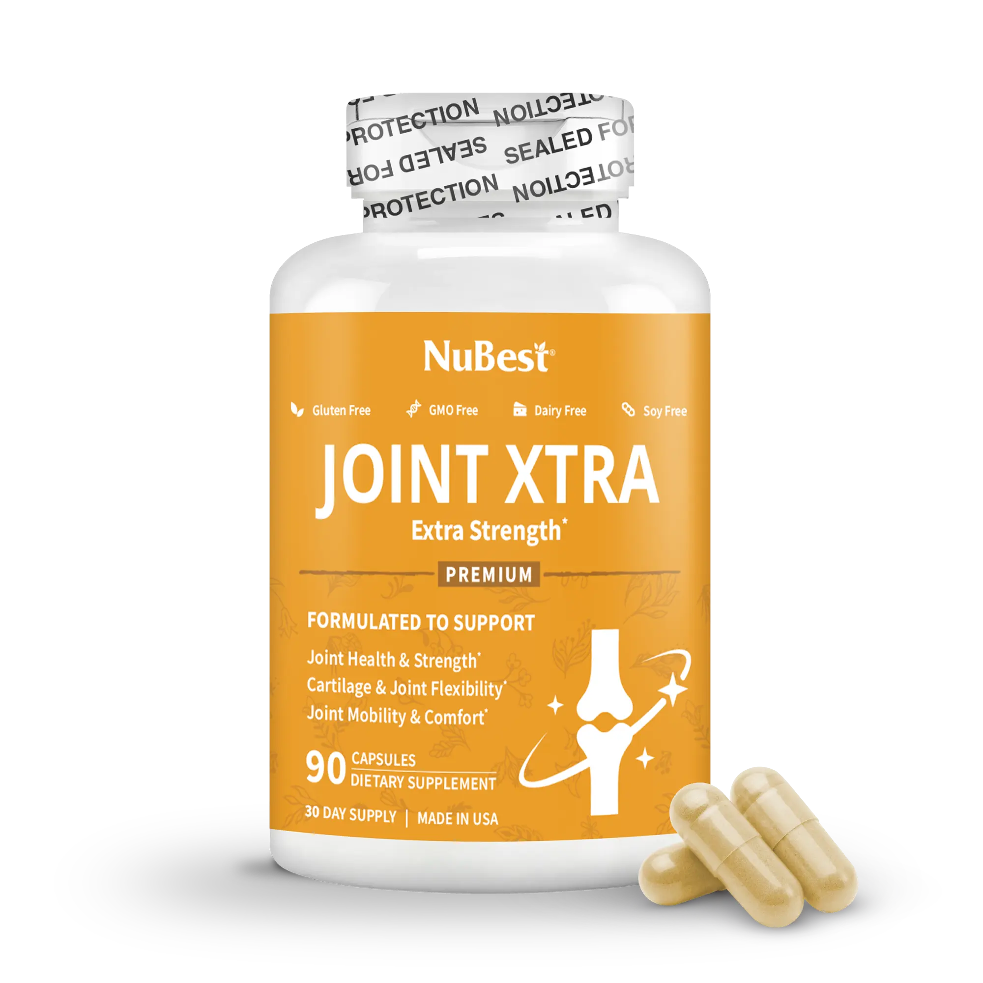 Joint Xtra, Advanced Formula for Joint Strength, Flexibility & Comfort, 90 Capsules Healthcare Healthy