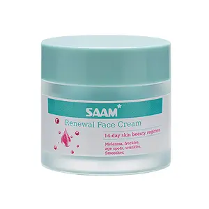 Saam Renewal Face Cream 50g for Melasma & Freckles Treatment - Organic, Gentle Formula - Suitable for All Skin Types