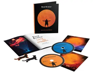 David Gilmour Live at the Circus Maximus Limited Edition 2 CD & DVD Boxed Set with Exclusive Artwork Collectible Cat Figurine