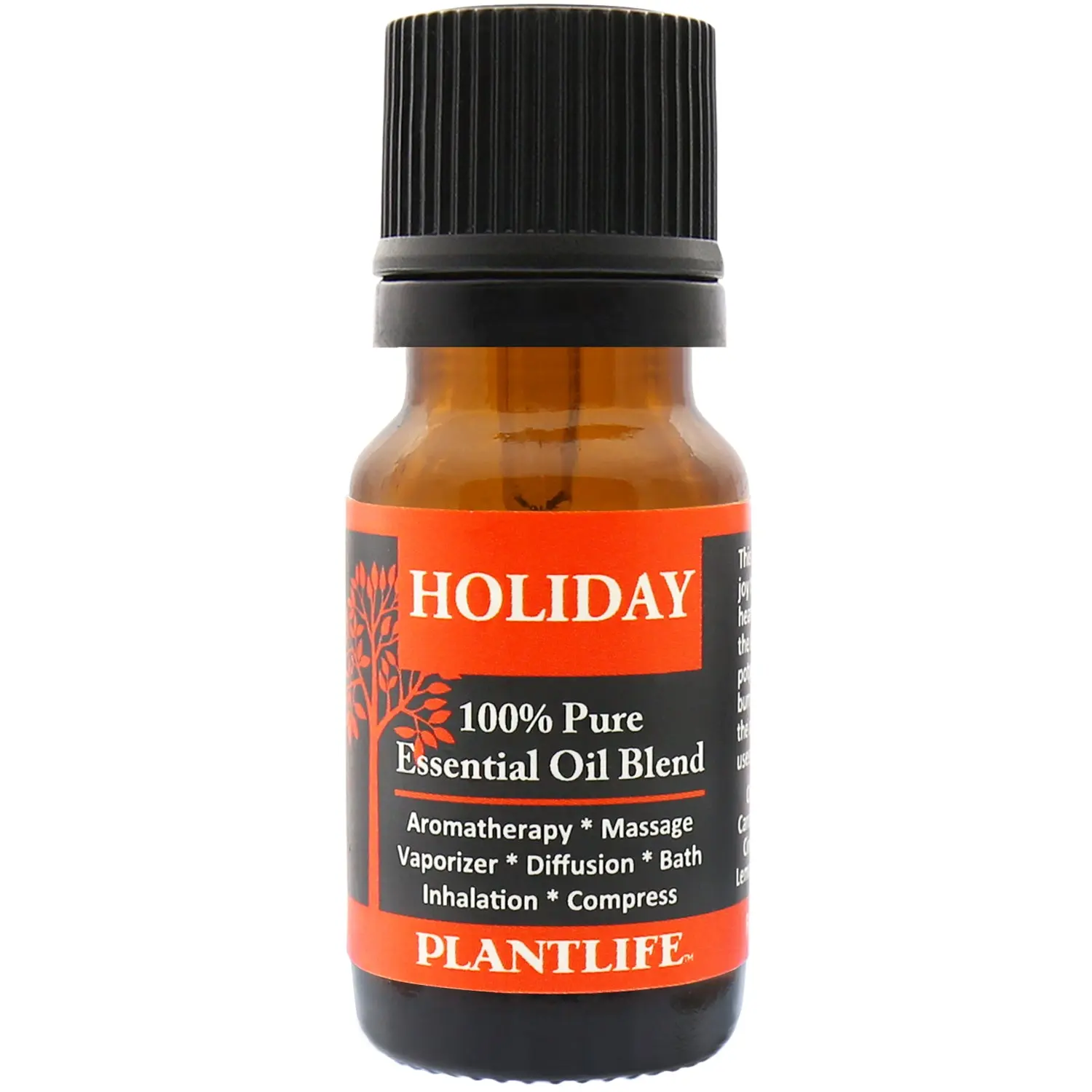 Plantlife Holiday Essential Oil Blend – Warm Seasonal Aromatic Oil (10 ml)