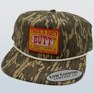 Low Country Comfort Co. "Thick and Juicy Butt" Gramps Cotton Tree Bark Rope Hat