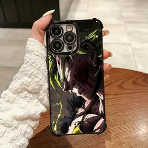 Anime Cool Super Saiyan Phone Case Suitable for iPhone 16 15 14 13 12 11 Pro Max X XR XS MAX 8 7 Plus Protective Shockproof Transparent Soft Back Cover