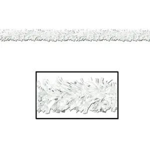 White Festooning Garland 15ft