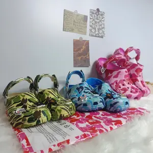 Trendy Camo Clogs – Unisex Casual Slip-On - Outdoor Casual Comfort Shoes - Gift For Him Her