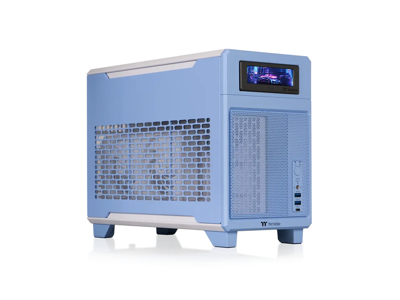 Thermaltake LCGS Traveler Mini-ITX Gaming PC Core Ultra 5 250K RTX 5070 12GB 32GB DDR5 1TB NVMe SSD Wi-Fi 6E Windows 11
