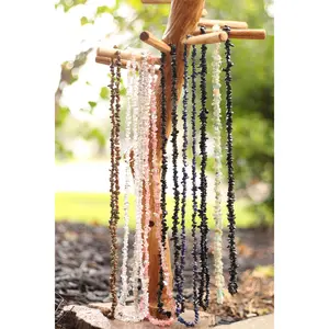 Chunky Chip 32 Inch Necklace, Chunky Crystal Necklace, Chip Necklace, Women and Girls Choker All Ages