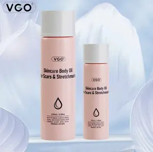 VGO Body Oil: Light Sesame Formula, contains 50 ml of Belly Cream and 16 oz of Oil. Reduces Scars, Stretch Marks, Firms, Moisturizes and Nourishes