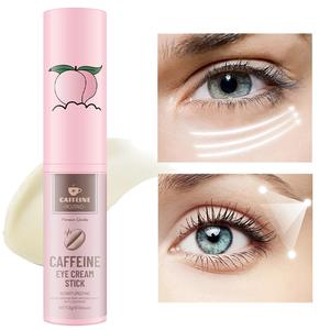 ROZINO Caffeine Eye Cream Stick 2-pack Dark Circles Puffy Eyes Treatment Long Lasting Moisturizing Filling Tightening Anti Aging Smooth Fine Lines Depuffing Eye Bags Revitalizing Skin Vegan Cruelty Free For Women Men All Skin Types