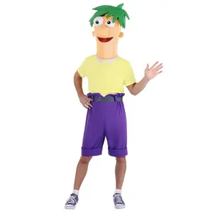 Disney Phineas and Ferb Men's Ferb Costume (© Disney)