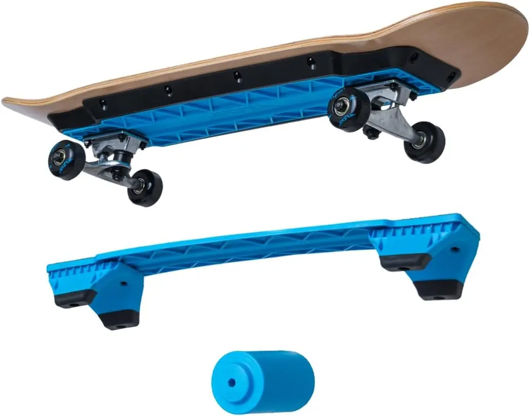 Flybar 3-in-1 Plastic Learn to Skate Set - Unisex Beginner Complete Skateboard, Balance Board, Skate Accessories, Durable, Ages 6+, Trick-Learning, 100 lbs Capacity
