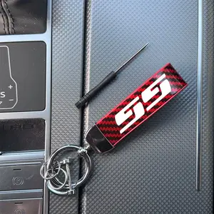 Chevrolet Ss Keychain, Carbon Fiber Material, Multiple Colors Available, Universal Compatibility, Durable Design, Perfect Gift Option