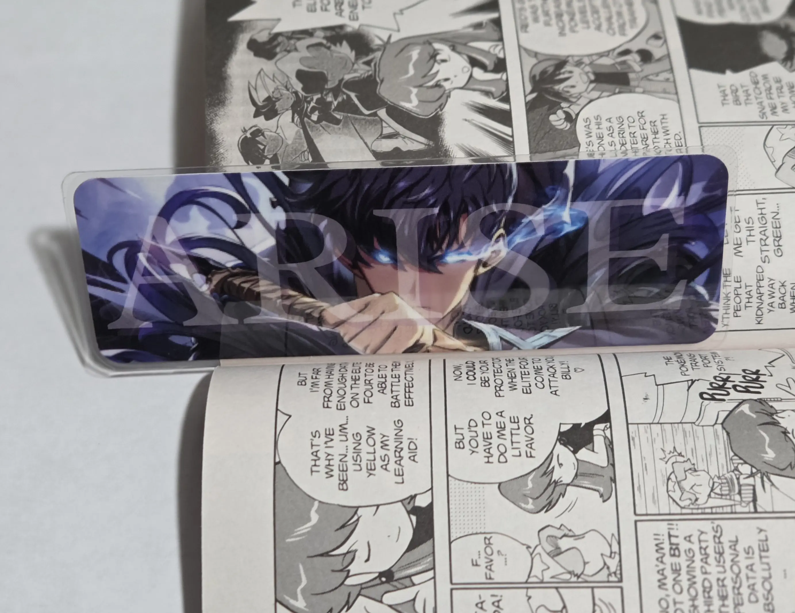 Solo Leveling Bookmark Solo Leveling Bookmark