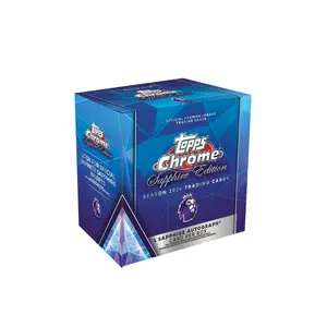 2026 Topps Chrome Premier League Soccer Sapphire Editon Hobby Box