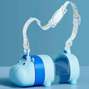 1pc Tritan Training Cup, Sippy Cup, BPA Free Baby Bottle, Water Bottle With Straw, Scaled Water Bottle, Kindergarten Suction Ball Water Bottle, 240ml/340ml Anti-choking Water Bottle for Toddlers, Drinking Cup for Home, Outdoor, Travel