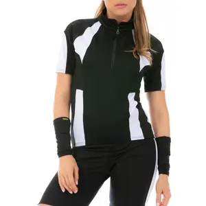 INSTANT FIGURE Cycling Compression Shirt With Back Pockets AWT026 - Short Sleeve Bike Jacket - Performance Cycling Compression Shirt, Breathable 4-Way Stretch Fabric, Made in USA
