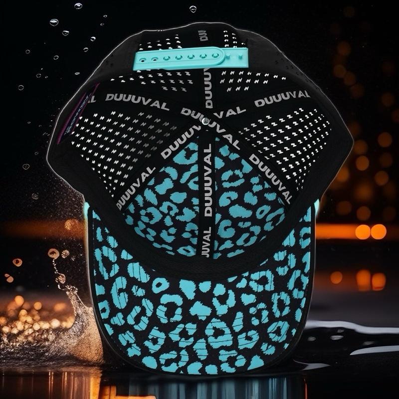 The Rowdy Pickle Jaguars Rowdy Hat with Teal and Black Color Scheme and Circular Logo Design