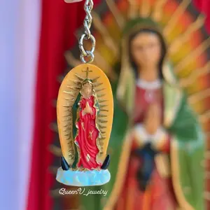 Guadalupe & St Jude Keychain