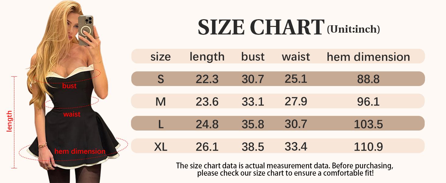 OYV Women's Colorblock Off Shoulder A Line Dress, Party Club Mini Dresses,Ladies Summer Clothes