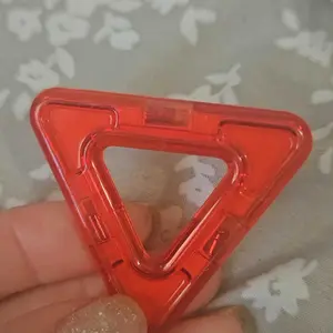 Colorful Magnetic Building Block Set, Stacking Block Game, Stem Magnet Blocks, Creative Magnetic Blocks, Magnetic Blocks, Magnetic Tiles for Kids, 1 Box Geometric Math Learning Tiles, Educational Party Favor Gift for Kids 3-8+ Year Old Boys Girls