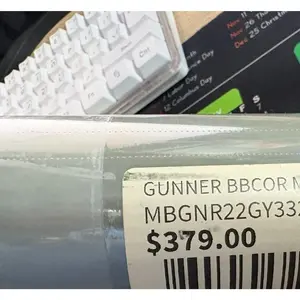 33/30 Warstic Gunner 2022 BBCOR Baseball Bat (-3) MBGNR22GY332 Gray New Drop 3