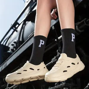 Men'S New Outdoor Sandals, Trendy And Fashionable, Lightweight, Soft And Burden Free, Anti Slip Round Toe Sandals, Suitable for Outdoor Exploration, Comfortable And Soft EVA Sole, Washable, Odorless