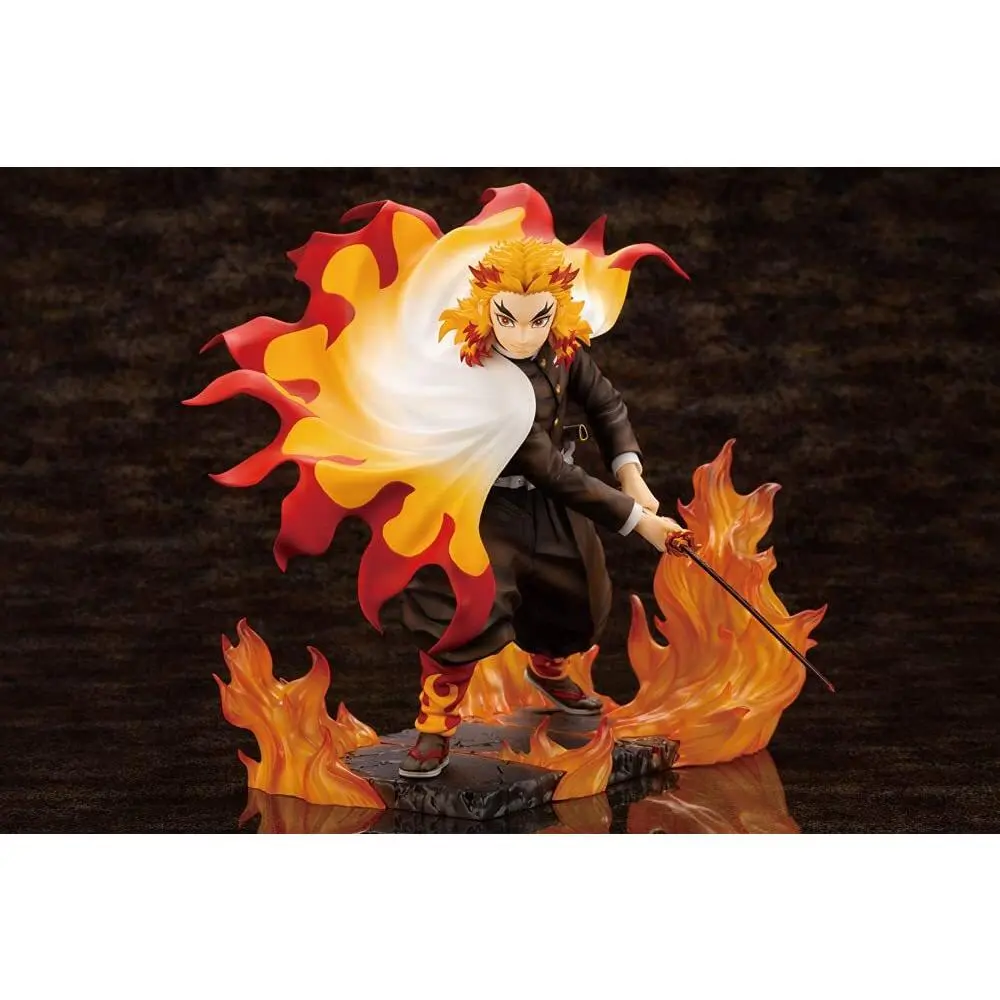 Kotobukiya ARTFX J Kimetsu no Yaiba Demon Slayer Kyojyuro Rengoku 1/8 Figure