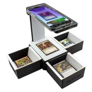 Scan Station | Trading Card Scanner Assistant by EnderToys | TCG Scanner Stand for Sleeved and Unsleeved MTG Trading Cards with ManaBox, TCG Apps, Magic Apps, and More | TCG Accessory