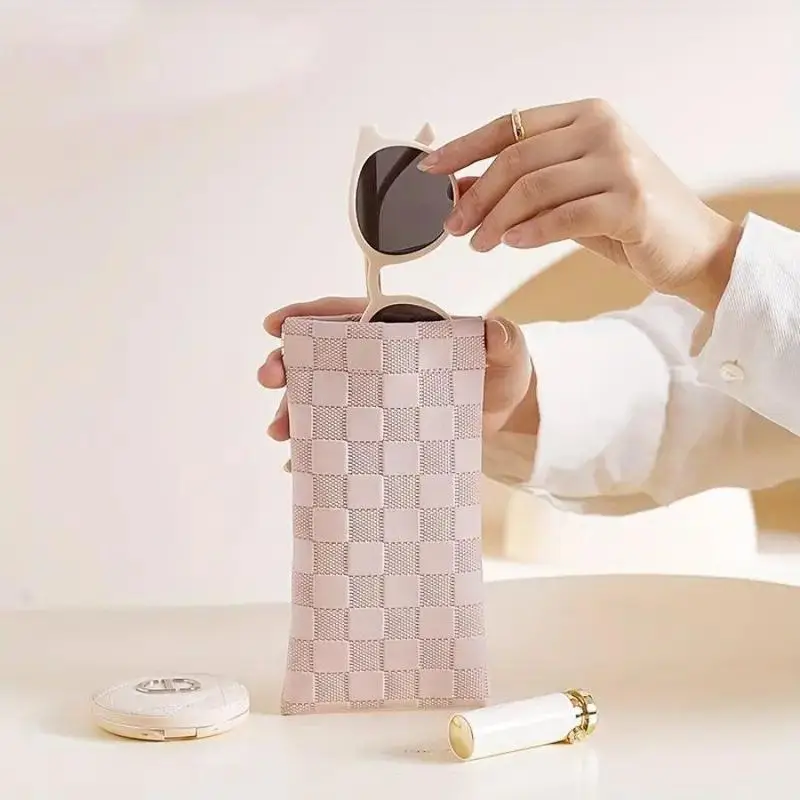 Portable Glasses Storage Bag, Multifunctional Sunglasses Case, Casual Sunglasses Holder, Household Organizer for Sports, Travel