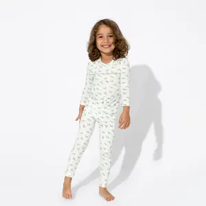 Bellabu Bear Dragonfly Bamboo Kids Pajamas - Soft and Sustainable Fabric for Ultimate Comfort