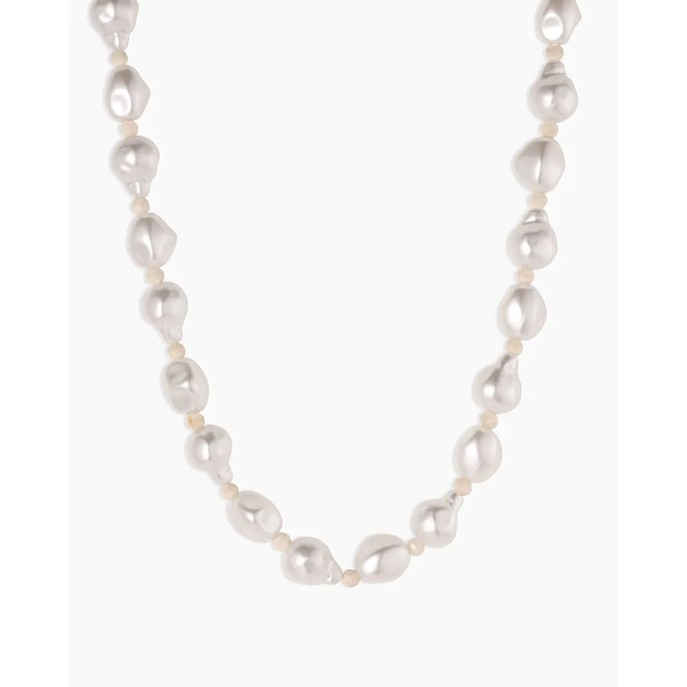 gorjana – Pearl Cove Necklace – 18K Gold-Plated Statement Necklace – Coastal & Chic – Summer Jewelry & Gift Idea