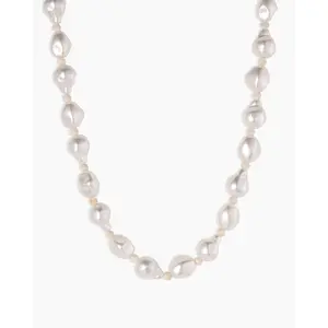 gorjana – Pearl Cove Necklace – 18K Gold-Plated Statement Necklace – Coastal & Chic – Summer Jewelry & Gift Idea