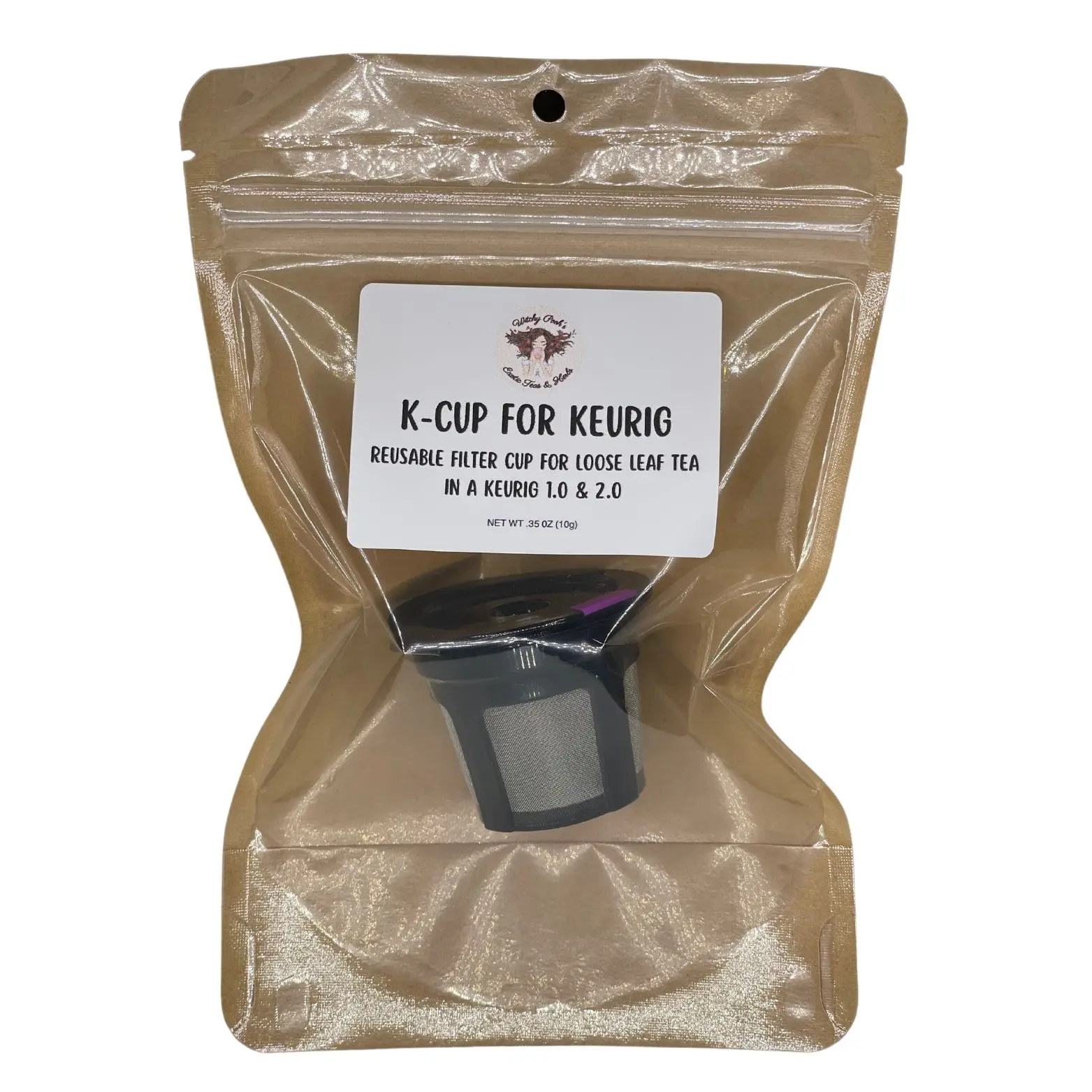 K-Cups for Keurig 1.0, 2.0, Brew Loose Leaf Tea, Reusable K-Cups