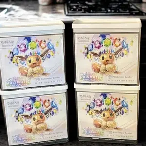 Display Case for Pokemon ETB-Clear/Stackable- Preserve, Protect and Showcase your collection