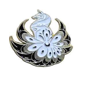 Goldstar Celestial Ninetails Fox Pin