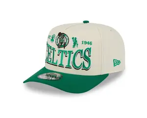 New Era Boston Celtics NBA All-Star Game Fan Pack A-Frame Cap, Green Adjustable Basketball Hat, Curved Brim Sports Cap, Team Logo Streetwear Headwear, Limited Edition Fan Gift