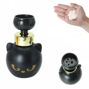 Cute Automatic Cat Soap Dispenser with Cat Claw Flower Foam for Fun Bathroom & Kitchen Decor Halloween Party Home Gift - Decoration