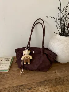 Women's Magnetic Closure Large Capacity Tote Bag, Lightweight Versatile Elegant, Ideal for Daily Use and Travel with Charm