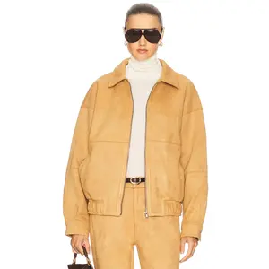 Nakedvice The Jude Bomber Jacket in Honey