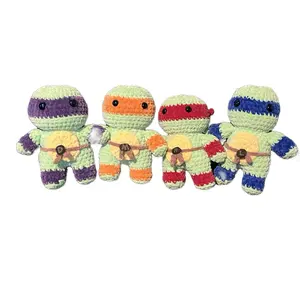 Crochet Teenage Mutant Ninja Turtles - Handmade Plush Toys for Kids