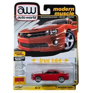 Auto World True 1:64 Scale Die-Cast Car - 2010 Chevy Camaro RS/SS (Special Edition)