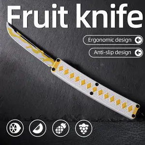 Cool Fruit Knife, Daily Kitchen Knife, Portable Camping Tool, Suitable For Backyard Barbecuing