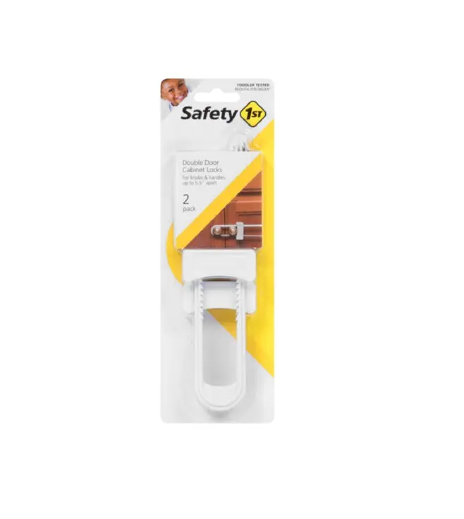 Safety 1st Dorel 134958 Double Door Cabinet Lock - Pack of 2