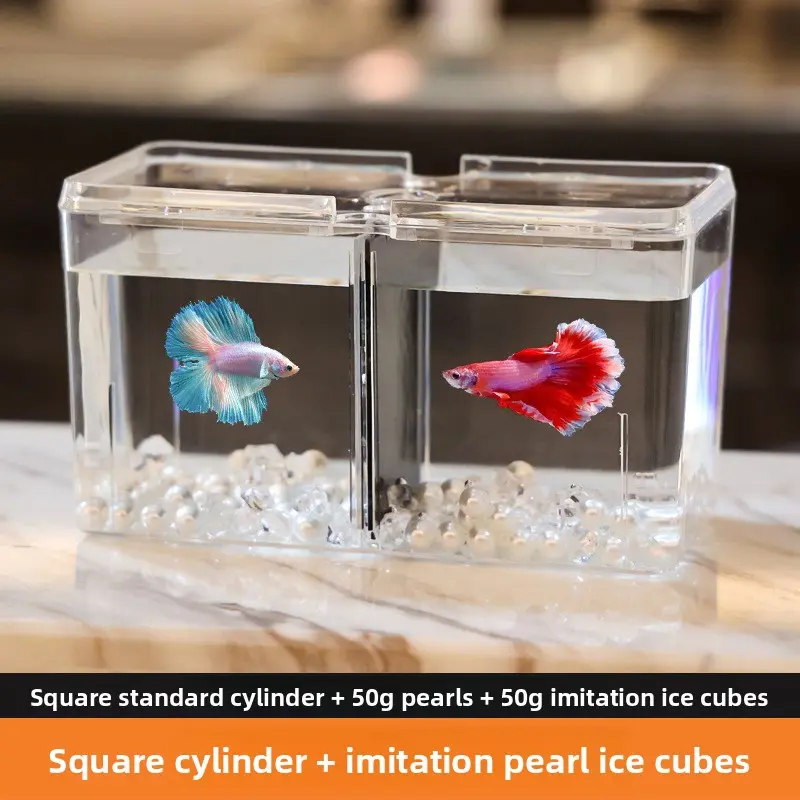 Standard cylinder + pearl ice cubes