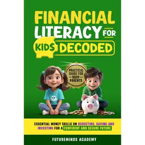 Financial Literacy For Kids Decoded: Practical Guide for Busy Parents to Essential Money Skills on Budgeting, Saving, and Investing for a Confident and Secure Future Hardcover – January 11, 2025