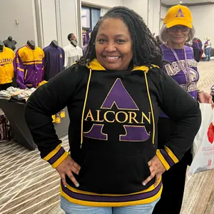 Alcorn State Black Prep Hoodie
